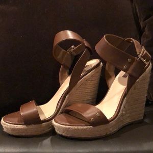 Brand new forever 21 brown wedges